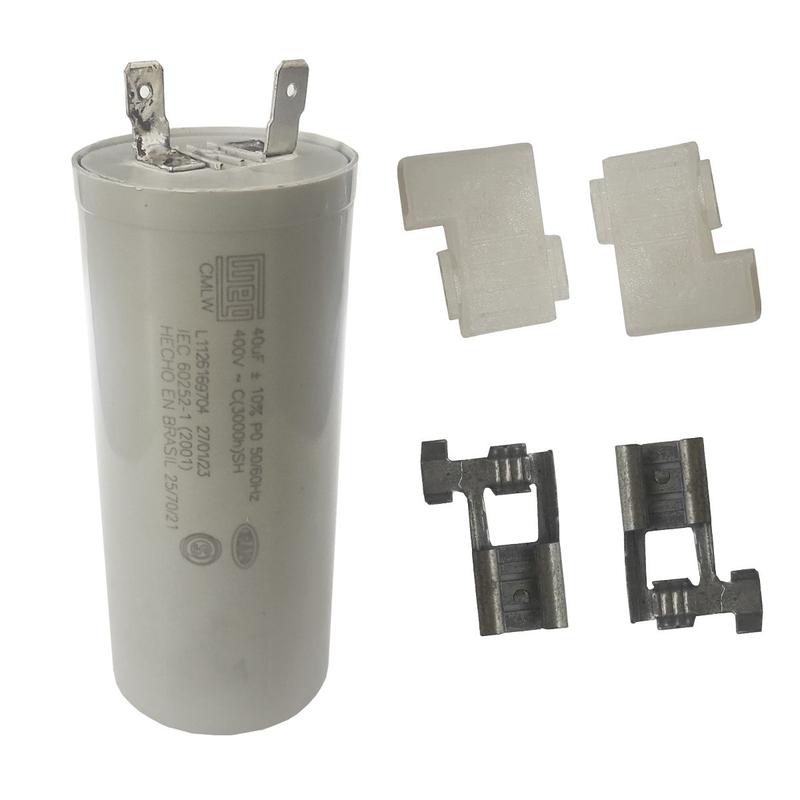 Capacitor 40Uf Para Lavadora Alta Pressão J6800-J7000-J7200-J4800